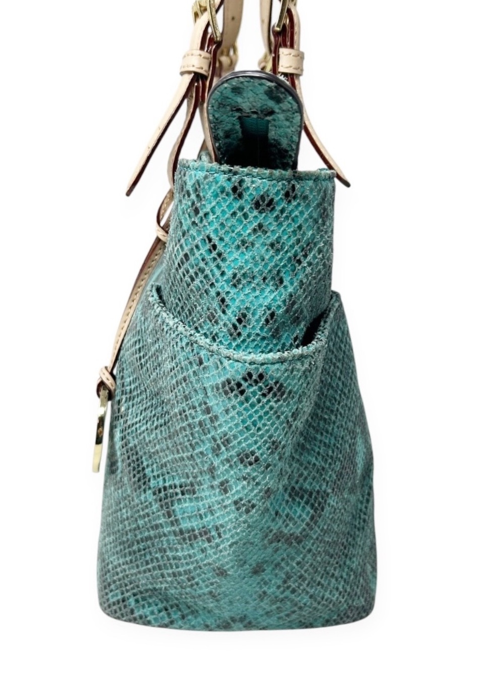 MICHAL KORS Python Tote Bag - Picture 9 of 14